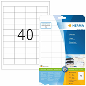 ETIKETE 48,5 x 25,4 mm  SUPERPRINT HERMA 4357 25/1