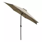 Linder Exclusiv Nagibni senčnik 250 cm Sivo-rjav
