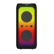 BKK Bluetooth zvucnik B6505K, 25W, 2 mikrofon ulaza, Crni