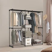 Songmics Omara 182x43x182 cm taupe