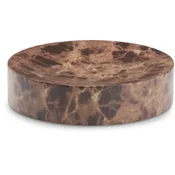 Posuda za sitnice MAKARYD O10xV2cm efekat mermera braon