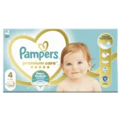 PAMPERS plenice Premium Care (vel. 4, 9-14kg), 104 kom