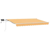 Povlacivi tende Pijesak 500 × 350 cm Tkanina i Aluminij