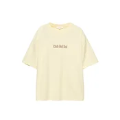 Pull&Bear Široka majica PACIFIC SIESTA modra / kostanj rjava / svetlo rumena / živo rdeča