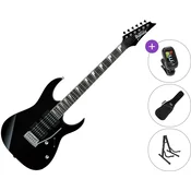 Ibanez GRG170DX-BKN SET Black Night Elektricna gitara