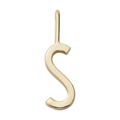 Pozlačeni srebrni obesek Design Letters
