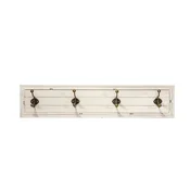 Homestar Stenski obešalnik SAMIRA 845x105x18 cm antik bela