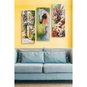 WALLXPERT dekorativna slika iz 3 dela, GARDEN MDF0011