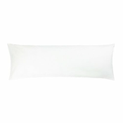 Prevleka za vzglavnik za sprostitev - 50x145 cm (prevleka na zadrgo) - bela