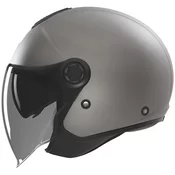 Otvorena motociklisticka kaciga NOX N182 mat titanium