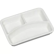 Gastro Kvadratni tridelnI krožnik Gastro 23,2x17,6 cm