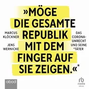 AUDIBOOK Avdio knjiga: Möge die gesamte Republik mit dem Finger auf sie zeigen