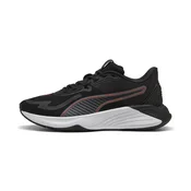 PUMA PWR Hybrid Training Shoes, Shoes, Black/Cool Dark Gray/Amarena, 44.5