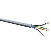 ROLINE UTP Cat.6 100m kabel za umrežavanje Sivo Cat6 U/UTP (UTP)