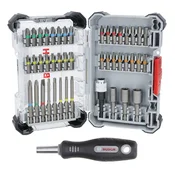 Bosch Set bitova i drškom ExtraHard 2607017732, 45 komada
