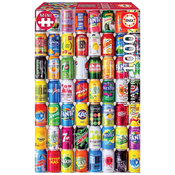 Puzzle Miniature series Soft Cans Educa 1000 dijelova i Fix ljepilo od 11 godina