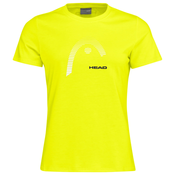 Dámské tricko Head  Club Lara T-Shirt Women Dark Yellow L