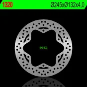 shumee Yamaha YBR 125 Sprednji zavorni disk 245 mm 05-06 6x8,5 mm