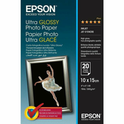 Foto papir Epson S041926 Ultra Glossy, 10x15cm, 20 listova C13S041926