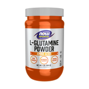 L-Glutamin v prahu NOW (454 g)