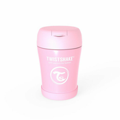 Twistshake termo smpremnik za hranu 350ml pastel rozi