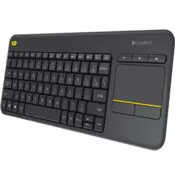 LOGITECH K400 Plus Wireless Touch YU crna tastatura