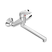 JIKA H3111N70042301 - Pipa za umivalnik TALAS 15,5 cm sijajni krom
