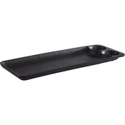 APS Nero pladenj, črn, 25 mm, dolžina: 410 mm, širina: 150 mm