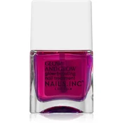 Nails Inc. Glow and Grow Nail Growth Treatment lak za krepitev nohtov 14 ml