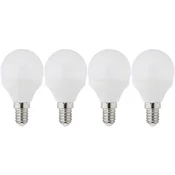 Müller Licht LED (eno-barvna) Müller luč 230 V E14 3 W = 25 W toplo-bele barve EEK: A+ v obliki kaplje ( x D) 45 mm x 81 mm 4 kosi