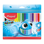 Maped Flomasteri Ocean, 18 komada
