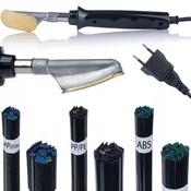 Rosfix Plasticweld Pro 4v1 Spajkalnik Za Plastiko – Spojil Set PP/PE, ABS/PC, PP+EPDM Črno 50g | Ročni, Precizen, Trpežen, (5000244568)