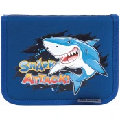 Školska pernica Pulse - Shark Attack, 1 zatvarač i 2 krila