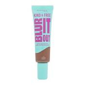 Rimmel Kind & Free Blur It Out Mattifying Skin Tint puder mastna koža 30 ml Odtenek 510 cinnamon