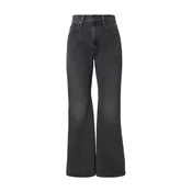 LEVIS  Kavbojke Cinch Flare črn denim