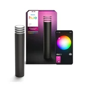 Philips - LED RGB zatemnljiva zunanja svetilka Hue LUCCA 1xE27/8,1W/230V IP44