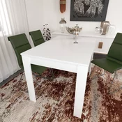 Aberto Design Trpezarijski sto 120x78x80cm Beli