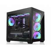 Kucište RAIJINTEK PAEAN C7/ATX,Micro-ATX,MINI-ITX/bez napajanja/kaljeno staklo/crna