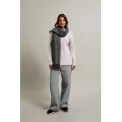 Marisse Womens Scarf Z-Sz-4511 D.Grey