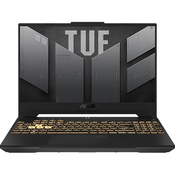 Asus Notebook ASUS TUF Gaming F15 FX507ZV4-HQ039W i7 / 16GB / 512GB SSD / 15,6 WQHD IPS 165Hz / NVIDIA GeForce RTX 4060 / Windows 11 Home (Mecha Gray), (01-nb15as00073)