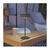 EGLO Akkus stolni lampa 3W Simeri maslinasto zelena