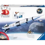 Ravensburger 3D puzzle Model rakete Apolo Saturn V, 504 delova