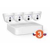 Tenda K4P-4CR - komplet kamer PoE 4MPx, 4CH NVR + 4x IP kamera 4MPx, IP67, zvok, spletni vmesnik, aplikacija CZ