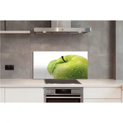 tulup.si Zidna obloga za kuhinju Apple green vodnih kapljic 125x50 cm