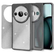 Overboard Ovitek za Xiaomi Redmi A3, bleščeč puder, črn