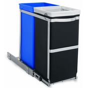 Simplehuman ugradbeni koš, 20 + 15 l