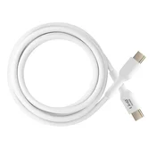LINQ LinQ, USB C kabel 100 W hiter prenos 20 Gbps 1,5 m za prenosnik, Bela, (5000220178)