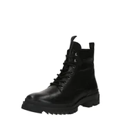 STEVE MADDEN Gležnarji z vezalkami Qaiza črna