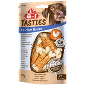 8in1 Tasties Calcium Bones s piščancem - 6 x 85 g