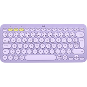 slomart tipkovnica logitech k380 azerty francoski lila